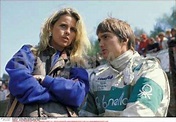 Eddie Cheever (USA) with his wife Rita