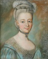 Portrait de Edwige-Élisabeth d'Oldenbourg, duchesse de Sudermanie ...