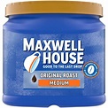 Maxwell House Original Roast Medium Roast Ground Coffee - Shop Coffee ...