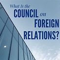 The Council on Foreign Relations: Questions and Theories | Soapboxie