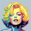 Marilyn | Pop art marilyn, Marilyn monroe pop art, Pop art portraits