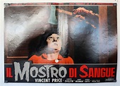 "MOSTRO DI SANGUE, IL" MOVIE POSTER - "THE TINGLER" MOVIE POSTER