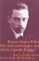 Die Aufzeichnungen des Malte Laurids Brigge. Buch von Rainer Maria ...