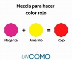 Cómo HACER COLOR ROJO - ¡Paso a paso Fácil! | Hacer colores, Color ...
