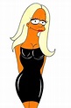 Marge Simpson as Donatella Versace from Vogue UK website as re-imagined ...