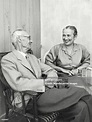 Hermann Hesse and his wife, German author. Winner of the Nobel prize ...