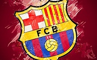 Barça Logo 4k Ultra Fondo de pantalla HD | Fondo de Escritorio | 3840x2400