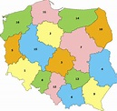 Polen - bestuurlijke indeling