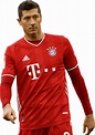 Robert Lewandowski Bayern Munich football render - FootyRenders