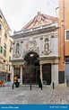 Chiesa Di Santa Maria Maddalena, Genova Immagine Stock - Immagine di ...