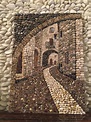 Pebble mosaic, Çakıl taşı Pebble art Pebblemosaic Taş sokak | Arte de ...