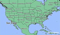 Where is San Diego, CA? / San Diego, California Map - WorldAtlas.com