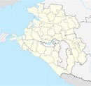 Location of Krasnodar
