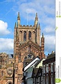 Catedral, Hereford foto de archivo. Imagen de sunlit - 41989304