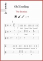 The Beatles "Oh! Darling" Guitar and Bass sheet music | Jellynote