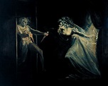 Lady Macbeth Seizing the Daggers by Henry Fuseli (Interpretation and ...