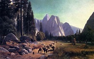 William Hahn, Trappers Entering Yosemite Valley, 1975 | Yosemite art ...