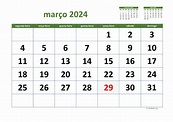 Calendário Março 2024 | WikiDates.org
