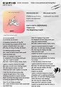 Cupid twin version fifty fifty lyric poster – Artofit