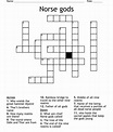 Norse Mythology Crossword - WordMint