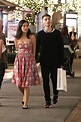 CHRISTIAN SERRATOS and David Boyd Shopping at The Grove in Los Angeles ...