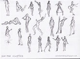 Dibujo gestual a lápiz gesture drawing . Pose study. #gesturedrawing # ...