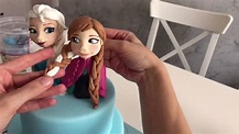 How to make Frozen Anna with fondant - YouTube
