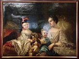Caroline Louise Margravine de Bade et ses enfants (Caroline Louise de ...