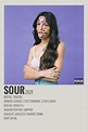 Olivia Rodrigo Sour Album Cover Collage Poster Printable Wall Art ...
