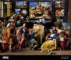 Apelles Painting Campaspe 1630 by Willem van Haecht 1593-1637 Dutch ...
