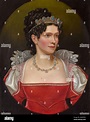 Caroline of Baden (1776-1841), Queen of Bavaria. Museum: PRIVATE ...