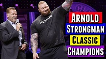Every Winner of the Arnold Strongman Classic - YouTube