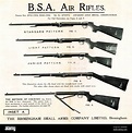 B.S.A. Air Rifles, The Birmingham Small Arms Company Limited Stock ...