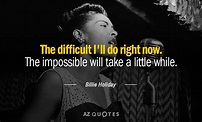 Billie Holiday Quote | Billie holiday quotes, Billie holiday, Holiday ...
