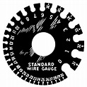 Standard wire gauge - Wikipedia | American wire gauge, Wire, Gauges ...