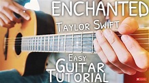 Enchanted Taylor Swift Guitar Tutorial // Enchanted Guitar // Guitar ...