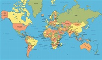 world map - Free Large Images