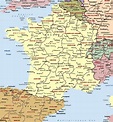 France Political Map - MapSof.net