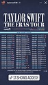 Com alta demanda, Taylor Swift adiciona 17 shows na “The Eras Tour ...