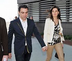 Xavi Hernández y su esposa Nuria Cunillera. - Goal.com