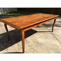 Custom Reproduction Farmhouse/English Country Style Oak Dining Table ...