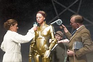 Before C3PO, there was Maria - Actress Brigitte Helm cools off while ...