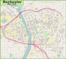 Rochester downtown map