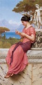 The Love Letter - John William Godward - WikiArt.org - encyclopedia of ...