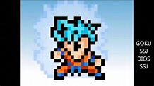 FASES DE PIXEL GOKU | Goku, Make it yourself, Pixel
