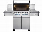 Napoleon Prestige Pro 500-3 Edelstahl Gasgrill inkl. Drehspieß - SMART ...