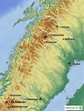 StepMap - Übersichtskarte Nordschweden - Landkarte für Schweden