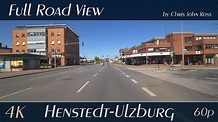 Henstedt-Ulzburg, Schleswig-Holstein, Germany: Hamburger Straße - 4K ...