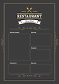 10 Best Printable Blank Restaurant Menus PDF for Free at Printablee