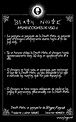 Instrucciones de uso de la Death Note | •Anime• Amino